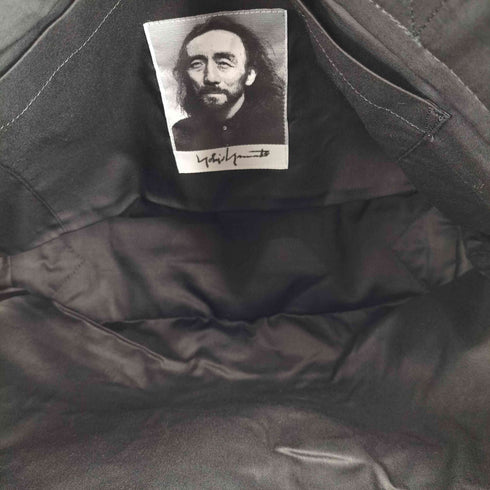 ヨウジヤマモト Yohji Yamamoto SIGNATURE LEATHER MINI TOTE BAG メンズ